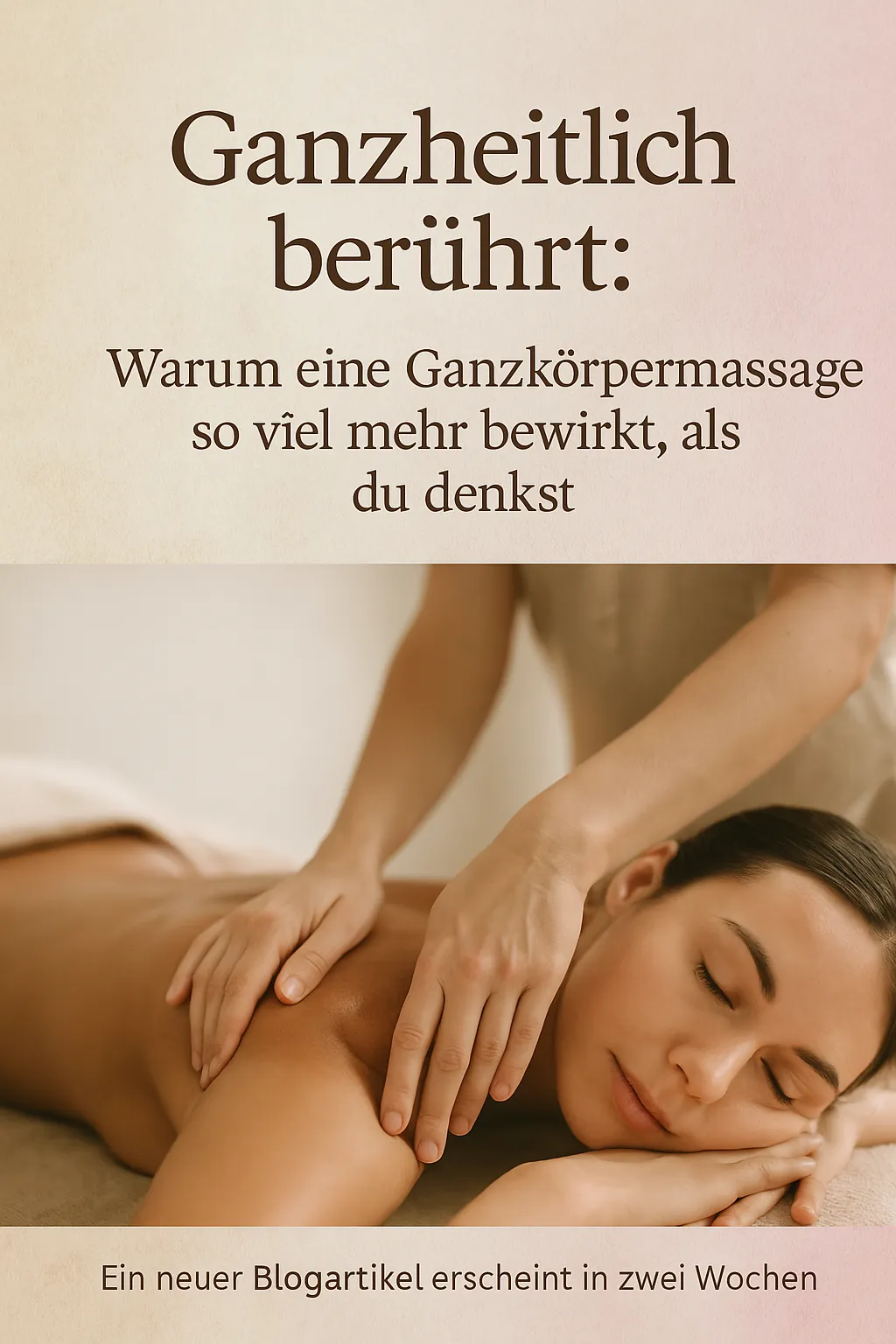 Ganzkörpermassage und Entspannung