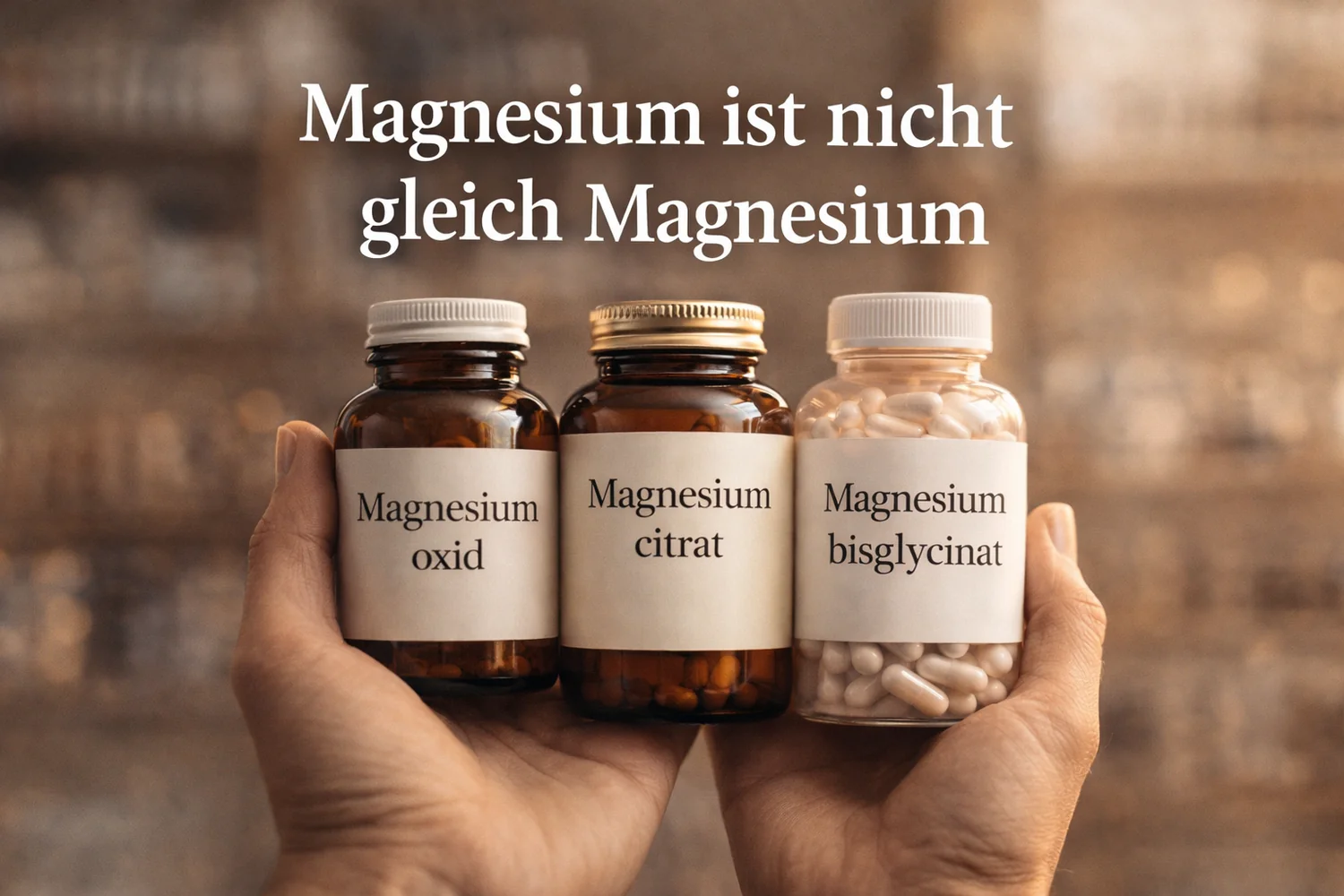 Magnesium ist nicht gleich Magnesium